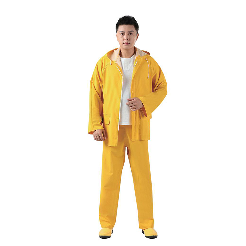 Polyester med PVC-beläggning Regnjacka